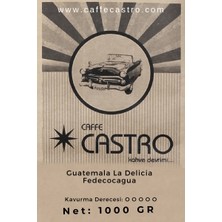 Castro Guatemala SHB Öğütülmüş Filtre Kahve 1 kg (4x250 Gr)