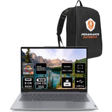 Lenovo Thinkbook 14 G6 Abp Amd Ryzen 5 7530U 8gb 256GB SSD 14" Fhd+ Fdos Taşınabilir Bilgisayar & Per4 Çanta 21KJ0015TRP301