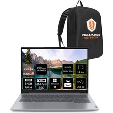 Lenovo Thinkbook 14 G6 Abp Amd Ryzen 5 7530U 8gb 256GB SSD 14" Fhd+ W11P Taşınabilir Bilgisayar & Per4 Çanta 21KJ0015TRP401