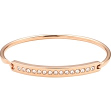 Pembe Altın Kaplama Manyetik Bileklik