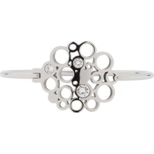 Desenli ve Swarovski® Kristalli Manyetik Bileklik