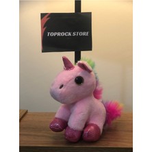Sevimli Unicorn Peluş Oyuncak Hediyelik Oyuncak Anahtarlık Uyku Arkadaşı 12 cm
