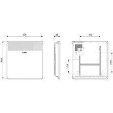 Bosch Hc 4000 1500 W Elektrikli Konvektör Isıtıcı