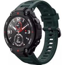 Prolysus Amazfit T-Rex Pro Kordon Kayış Koyu - Yeşil