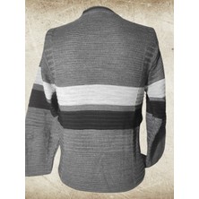 Inci Butik Boxer - Büyük Beden Erkek Triko Kışlık Kazak Renkli Çizgili Düz Çeşitler