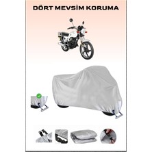 Breen Yuki Yk 125-7D Apollo Için Kilit Uyumlu Motosiklet Branda, Güvenli, Su Geçirmez Dayanıklı Kumaş