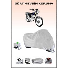 Yuki Yk-100M Modify Için Kilit Uyumlu Motosiklet Branda, Güvenli, Su Geçirmez Dayanıklı Kumaş