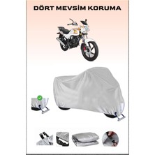Breen Yuki Yk150-G Için Kilit Uyumlu Motosiklet Branda, Güvenli, Su Geçirmez Dayanıklı Kumaş