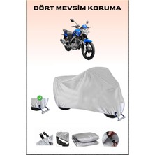 Yuki Tn150-3A Driver Için Kilit Uyumlu Motosiklet Branda, Güvenli, Su Geçirmez Dayanıklı Kumaş
