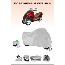 Breen Yuki YB250ZKT Optimus Için Kilit Uyumlu Motosiklet Branda, Güvenli, Su Geçirmez Dayanıklı Kumaş