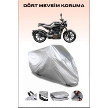 Breen Husqvarna Svartpilen 250 Uyumlu Motorsiklet Branda, Motor Örtüsü