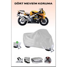 Honda Cbr 929 Rr Için Kilit Uyumlu Motosiklet Branda, Güvenli, Su Geçirmez Dayanıklı Kumaş