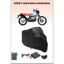 Breen Bmw R 80 Gs Uyumlu Siyah Motorsiklet Branda, Motor Örtüsü