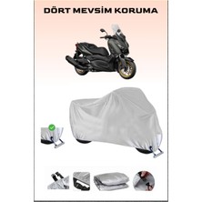 Yamaha X-Max 400 Için Kilit Uyumlu Motosiklet Branda, Güvenli, Su Geçirmez Dayanıklı Kumaş