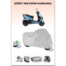 Rks Blazer 50 Xr Için Kilit Uyumlu Motosiklet Branda, Güvenli, Su Geçirmez Dayanıklı Kumaş