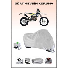 Husqvarna Fe 350 Için Kilit Uyumlu Motosiklet Branda, Güvenli, Su Geçirmez Dayanıklı Kumaş