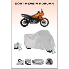 Breen Ktm 990 Adventure Için Kilit Uyumlu Motosiklet Branda, Güvenli, Su Geçirmez Dayanıklı Kumaş