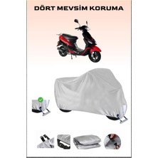 Arora Ar 50-10 Toros Için Kilit Uyumlu Motosiklet Branda, Güvenli, Su Geçirmez Dayanıklı Kumaş