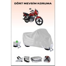Kuba Kh125-12D Için Kilit Uyumlu Motosiklet Branda, Güvenli, Su Geçirmez Dayanıklı Kumaş