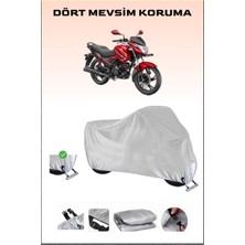 Hero Ignitor 125 Için Kilit Uyumlu Motosiklet Branda, Güvenli, Su Geçirmez Dayanıklı Kumaş