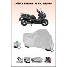 Breen Kymco Downtown 350I Abs Için Kilit Uyumlu Motosiklet Branda, Güvenli, Su Geçirmez Dayanıklı Kumaş