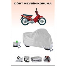 Breen Kanuni Seyhan 100C Için Kilit Uyumlu Motosiklet Branda, Güvenli, Su Geçirmez Dayanıklı Kumaş