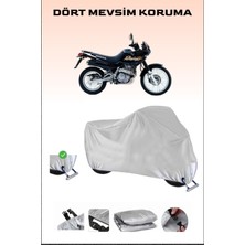 Breen Honda Nx 650 Dominator Için Kilit Uyumlu Motosiklet Branda, Güvenli, Su Geçirmez Dayanıklı Kumaş