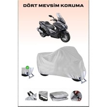 Breen Kymco Xciting 250I Için Kilit Uyumlu Motosiklet Branda, Güvenli, Su Geçirmez Dayanıklı Kumaş