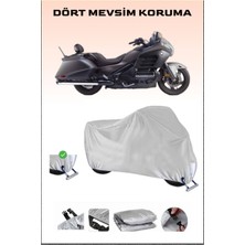 Honda Goldwing F6B Için Kilit Uyumlu Motosiklet Branda, Güvenli, Su Geçirmez Dayanıklı Kumaş