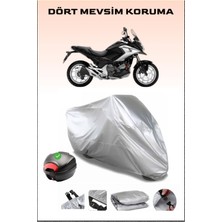 Breen Honda Nc 700 x Arka Çanta Uyumlu Motosiklet Branda Su Geçirmez Dayanıklı Kumaş