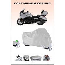 Breen Bmw K 1600 Grand America Için Kilit Uyumlu Motosiklet Branda, Güvenli, Su Geçirmez Dayanıklı Kumaş