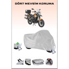 Mondial Rx1I Evo Için Kilit Uyumlu Motosiklet Branda, Güvenli, Su Geçirmez Dayanıklı Kumaş