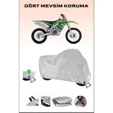 Breen Kawasaki Kx 450F Için Kilit Uyumlu Motosiklet Branda, Güvenli, Su Geçirmez Dayanıklı Kumaş