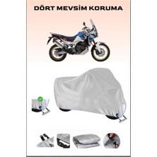 Honda Crf1000L Africa Twin Dct Için Kilit Uyumlu Motosiklet Branda, Güvenli, Su Geçirmez