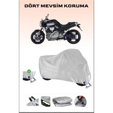 Breen Yamaha Mt-01 Için Kilit Uyumlu Motosiklet Branda, Güvenli, Su Geçirmez Dayanıklı Kumaş