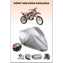 Breen Apachi 4V Cross Arka Çanta Uyumlu Motosiklet Branda Su Geçirmez Dayanıklı Kumaş