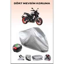 Yamaha Mt-09 Arka Çanta Uyumlu Motosiklet Branda Su Geçirmez Dayanıklı Kumaş