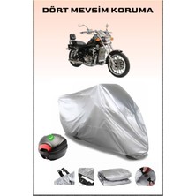 Asya Pars 250 Arka Çanta Uyumlu Motosiklet Branda Su Geçirmez Dayanıklı Kumaş
