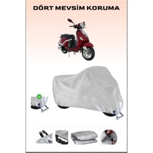 Mondial 150 Znx Için Kilit Uyumlu Motosiklet Branda, Güvenli, Su Geçirmez Dayanıklı Kumaş
