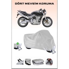 Breen Honda Cb 600 F Hornet Için Kilit Uyumlu Motosiklet Branda, Güvenli, Su Geçirmez Dayanıklı Kumaş