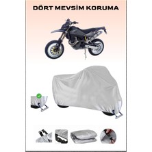 Breen Husqvarna Sm 610 Için Kilit Uyumlu Motosiklet Branda, Güvenli, Su Geçirmez Dayanıklı Kumaş