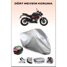 Benelli Tnt 249-S Arka Çanta Uyumlu Motosiklet Branda Su Geçirmez Dayanıklı Kumaş