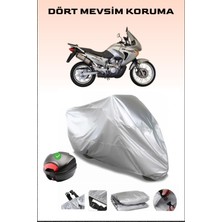 Breen Honda Xl 650 Transalp Arka Çanta Uyumlu Motosiklet Branda Su Geçirmez Dayanıklı Kumaş