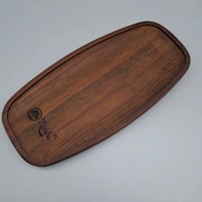 Zembu Iroko Oval Sunum 27 cm