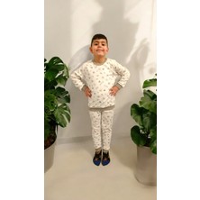 Çocuk Pijama Takımı Büyük Boy Ribanalı Tezgah Altı