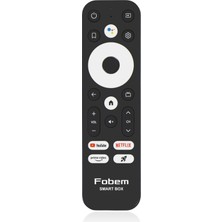 Fobem Duo Plus 4K Android Tv Box Medya Oynatıcı - Ses Komutlu Wi-Fi 2 GB Ram 16 GB Hafıza