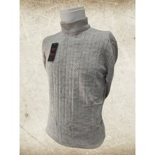 Inci Butik Boxer - Büyük Yarım Balıkçı Yaka Beden Erkek Triko Kışlık Kazak Renkli Çizgili Düz Çeşitler