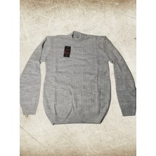 Inci Butik Boxer - Büyük Yarım Balıkçı Yaka Beden Erkek Triko Kışlık Kazak Renkli Çizgili Düz Çeşitler