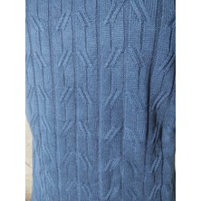 Inci Butik Boxer - Büyük Yarım Balıkçı Yaka Beden Erkek Triko Kışlık Kazak Renkli Çizgili Düz Çeşitler