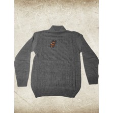 Inci Butik Boxer - Büyük Yarım Balıkçı Yaka Beden Erkek Triko Kışlık Kazak Renkli Çizgili Düz Çeşitler